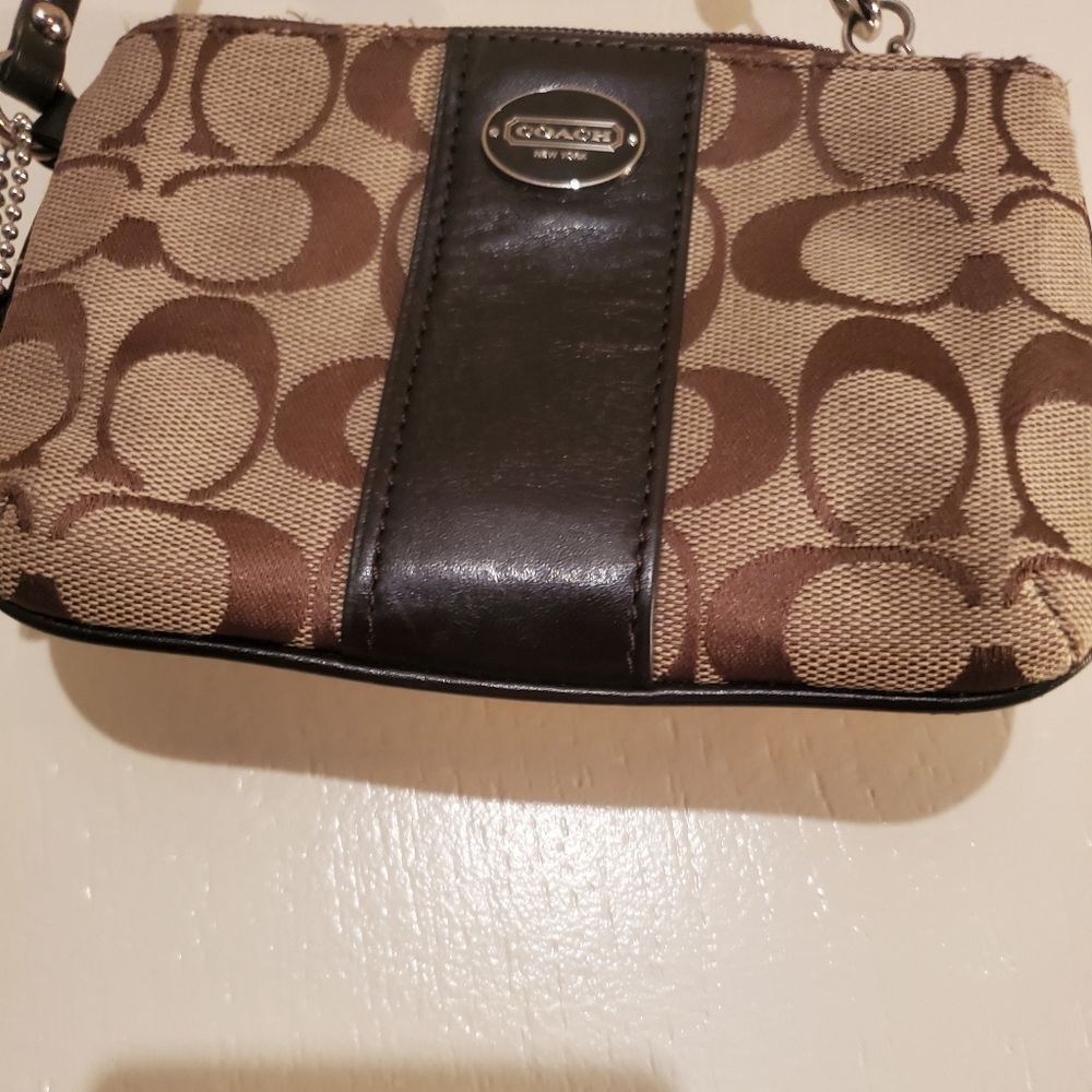 Coach wristlet. 